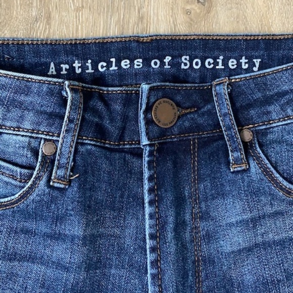 ARTICLES OF SOCIETY Hilary Hi Rise Skinny Jeans 26 - Picture 6 of 11